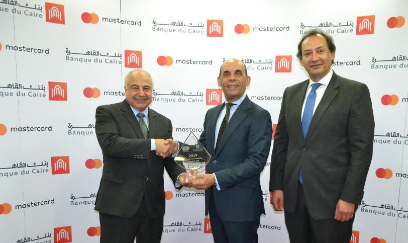 بنك القاهرة يحصد جائزة "اسرع نمو للبطاقات الائتمانية في مصر" لعام 2019 