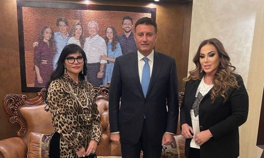 مؤسسة السوسن العالمية تزور سعادة السيد أحمد الصفدي