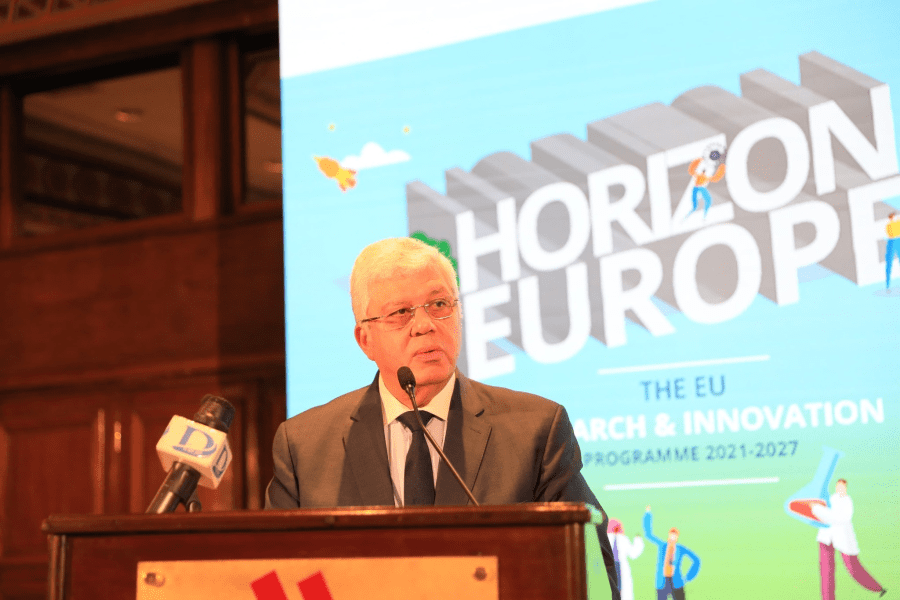 وزير التعليم العالي يشهد إطلاق برنامج عمل "أفق أوروبا Horizon Europe" لعام 2025