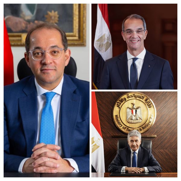 وزراء المالية والاتصالات وتكنولوجيا المعلومات والسياحة والآثار: